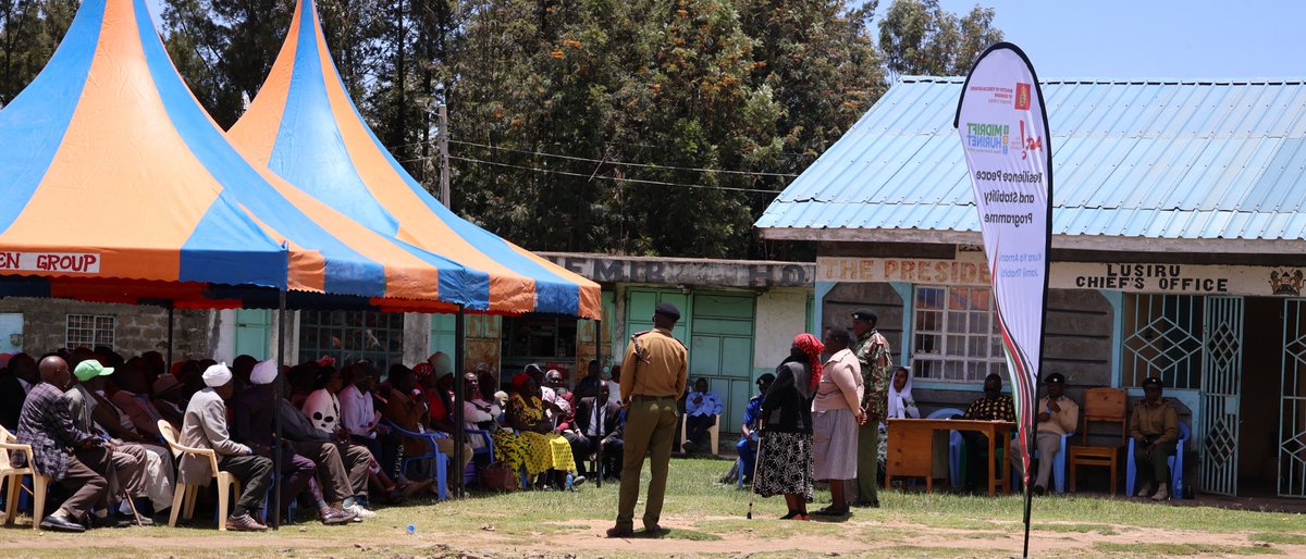 Midrifthurinet's tweet photo. “Nothing can bring you peace apart from yourself. So it is something that all of us must work for.”

This was the clarion call at today’s interdivisional peace dialogue forum held at Ndeffo Trading Centre in Kihingo Division, Njoro Sub County. Supported by @denmarkinkenya through @tendasasa, the forum brought together elders, women, youth, religious leaders, and local administrators from Kihingo, Mauche, and Lari divisions to reflect on and strengthen community cohesion ahead of the 2027 General Election.

Participants identified key conflict triggers and early warning indicators that threaten peaceful coexistence. They collectively rejected hate speech, incitement, and divisive political rhetoric and reaffirmed their commitment to promoting harmony and social cohesion. They also denounced the tendency to blame entire communities for the actions of criminals and committed to supporting efforts toward the recovery of stolen livestock.
@InteriorKE  @ngaosKE @NCIC_Kenya @NSCpeace @NPSOfficial_KE @APSKenya