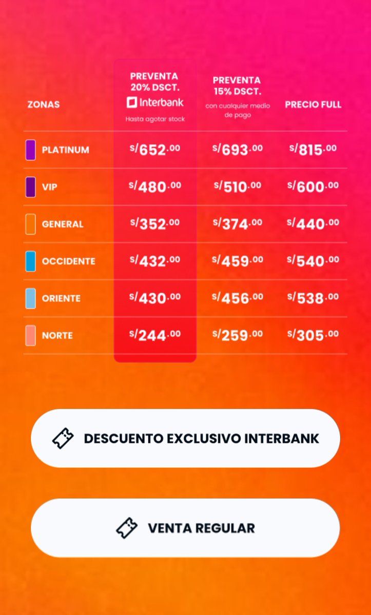 xtinaperufans's tweet photo. 🚨 ATENCIÓN🚨 Se ha activado un descuento de 15% solo por hoy, válido para CUALQUIER MEDIO DE PAGO 💳 y para fans internacionales también. 🌎

Compra aquí: https://t.co/jOStJM74a0

🎤 ¡No te pierdas a Christina Aguilera en el Sound Music Fest este 21 de noviembre en el Estadio Nacional!

También disfrutarás de:
🔥 Flo Rida
🎧 Marshmello
🎸 Adammo

#XtinaEnPeru #Xtina #ChristinaAguilera #SoundMusicFest #ConciertosPeru