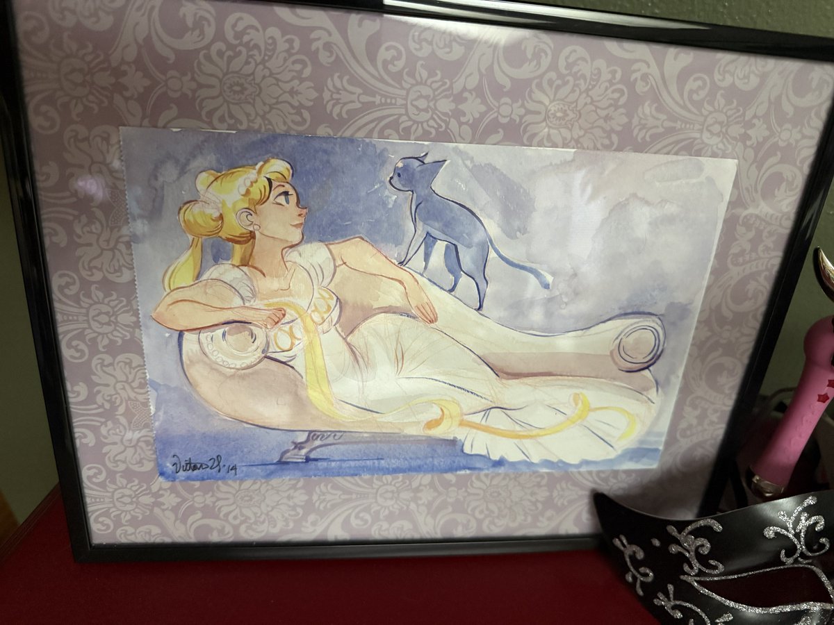 ReenieOnLife's tweet photo. @jinx_3A Watercolor example! https://t.co/nNqM8rQXnF