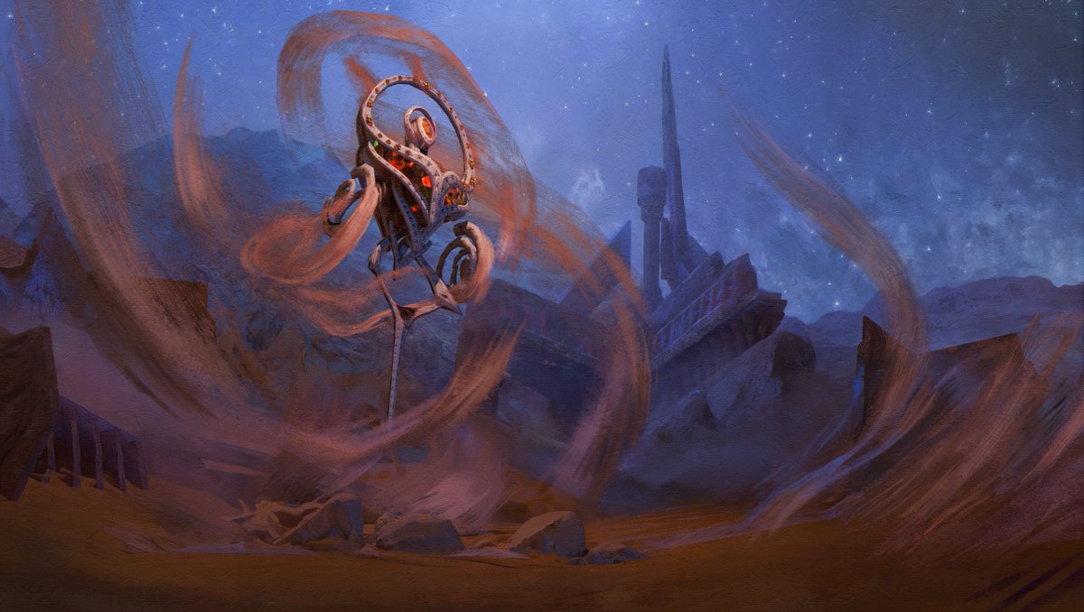 EndlessUniverse's tweet photo. Sharing some art of the Sandshapers ⏳

When the Endless imprisoned the spirit of the planet and caused the great floods, their civilization was swept away. 
Those who remain now seek to recover their former glory and restore Saiadha to unending deserts. 

#EndlessLegend2 https://t.co/D2I6Twb8g8