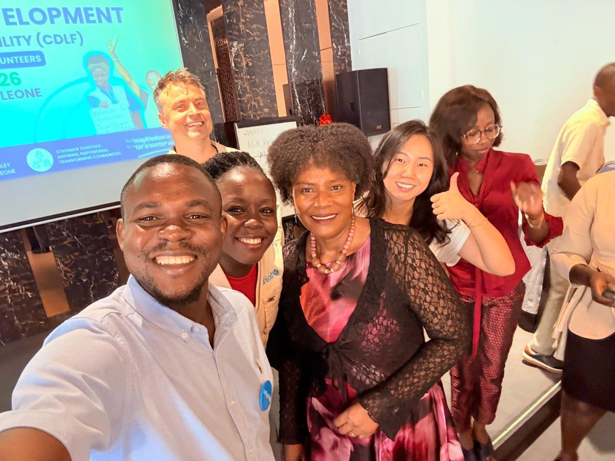 UNSierraLeone's tweet photo. At the @UNVolunteers 🇸🇱 Capacity Development Learning Facility on Career Management, Res Coord @swakana99  today commended the UNVs for their invaluable contributions to delivering the UNSDCF  in 🇸🇱. She encouraged them to build strong professional networks, https://t.co/Urw1tvN7Sl