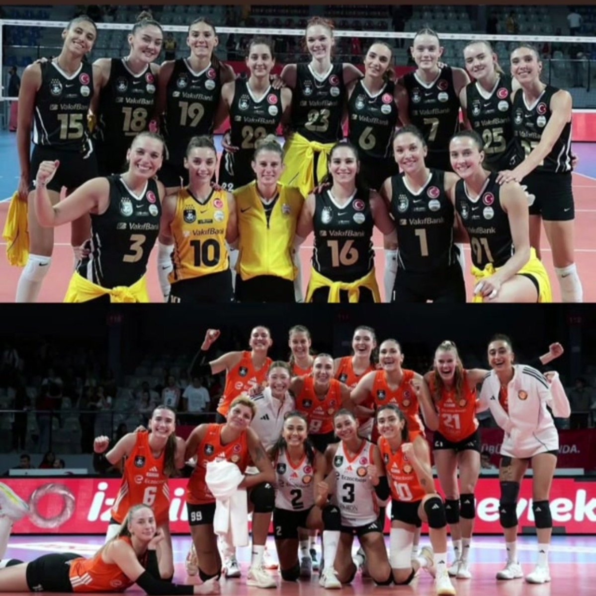 KimdeMikrofon's tweet photo. 🌟 Aras Kargo Dostluk Turnuvası 🔸 3. Gün 

🔥 VakıfBank 🆚 Eczacıbaşı Peron İstanbul 

⏰ 19:00

💻📱 Aras Kargo Spor Kulübü YouTube Kanalı 

🎙️ @zulfuberke https://t.co/qg51QrRRZi