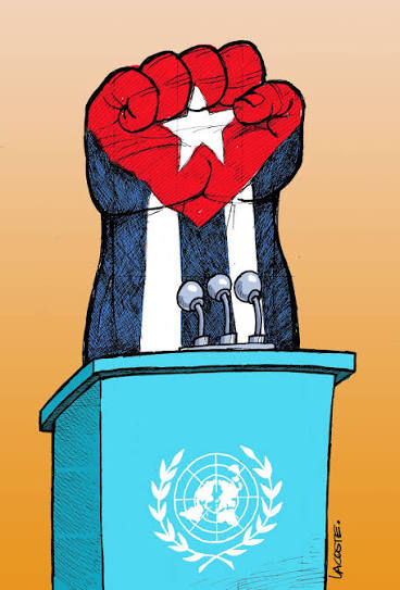 CarlosRMoranG's tweet photo. Mientras el gobierno de EEUU apela a la mentira para justificar su política genocida, no son pocas las voces que han exigido en @ONU_es el fin del bloqueo que castiga a las familias cubanas.
#CubaNoEsUnaAmenaza, el bloqueo sí, y la comunidad internacional lo sabe.
#TumbaElBloqueo https://t.co/l16wFGiNBV