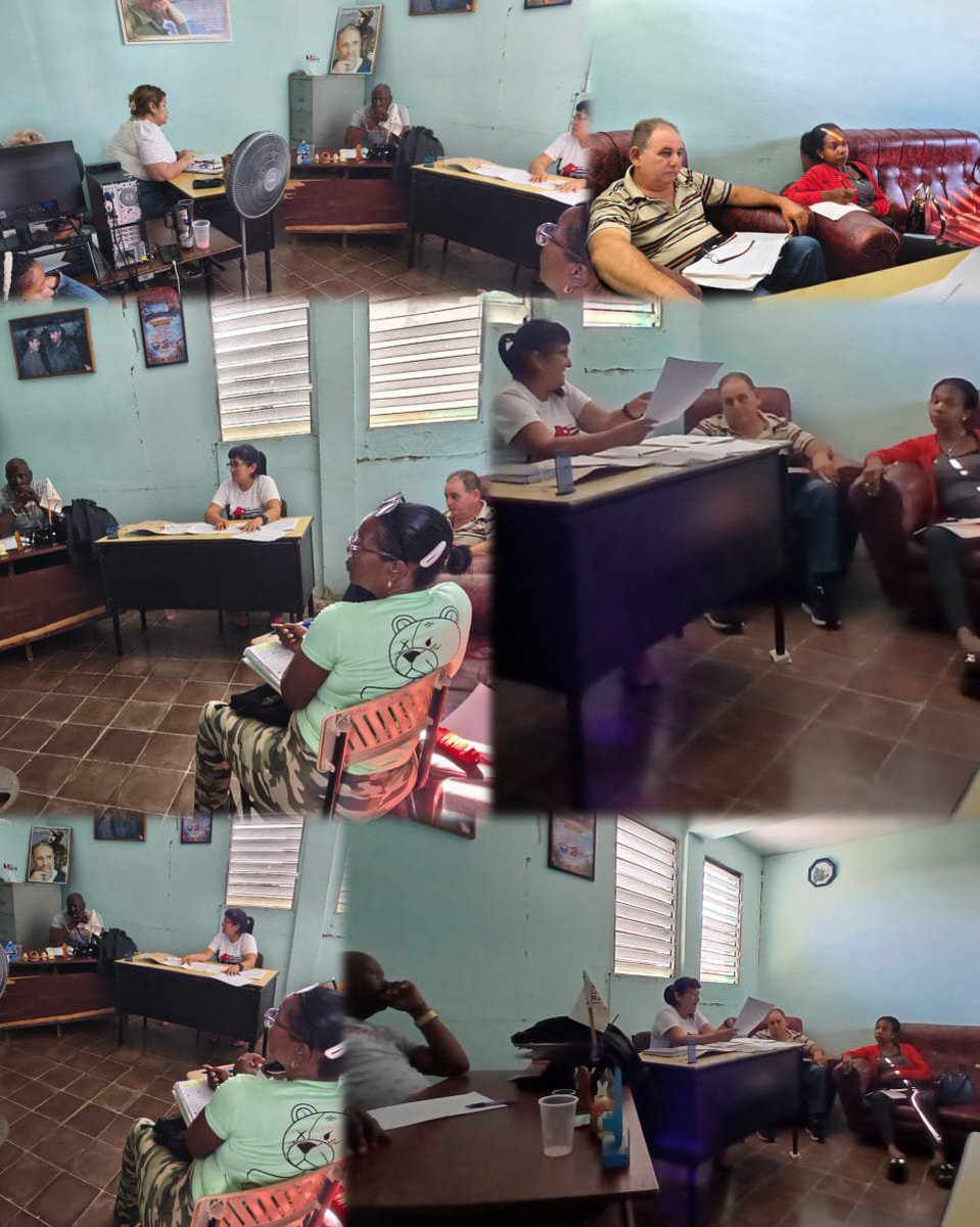 SNTConstCav's tweet photo. 🔑 Se insistió en el seguimiento sistemático a cada proceso, la atención a los afiliados y el fortalecimiento del trabajo político-ideológico desde la base. #Cuba
@YunielCTCav 
@JHGcasanova 
@Ferrerctc https://t.co/QKP7c4Dpkx