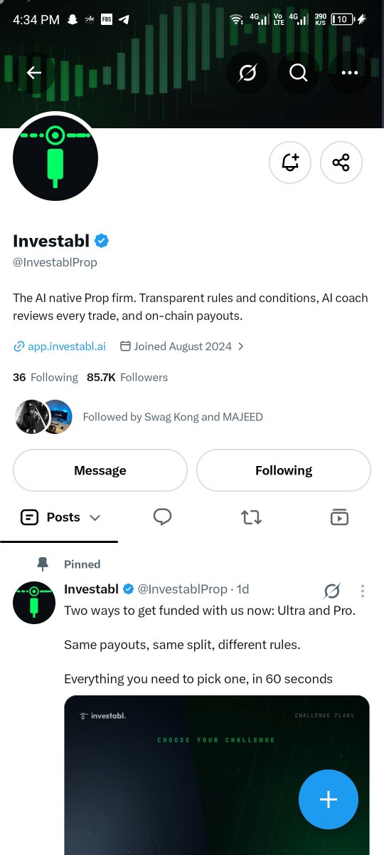 TRADEWPROFESSOR's tweet photo. @SayLessFX @InvestablProp @Fx_priest1 Done sir 👍 https://t.co/1sJv8BdL0X