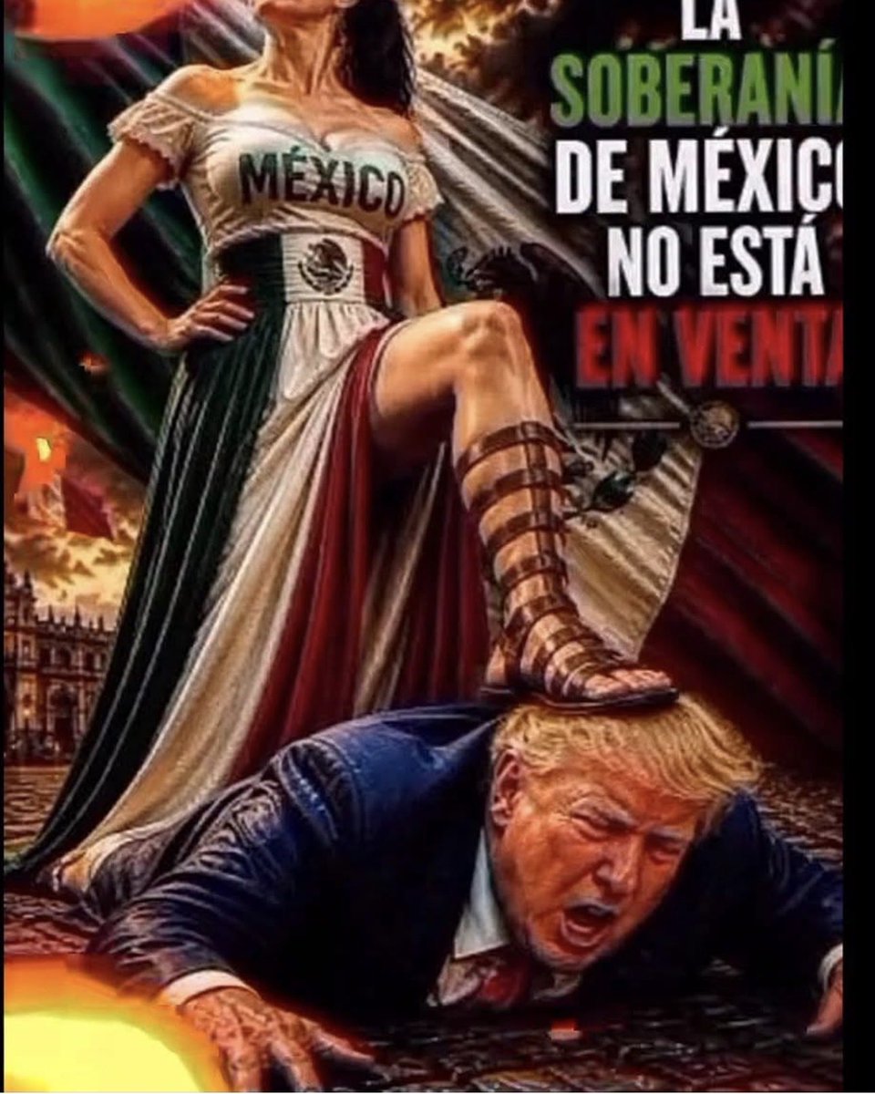 nomentirnozwzj's tweet photo. La soberanía de México no está en venta. 
#MexicoSoberano
#MexicoIndependiente
@Claudiashein 🩷🇲🇽🩷 https://t.co/VD9LPj2juU