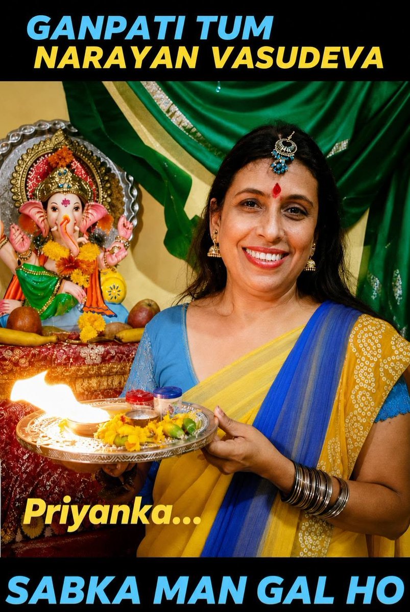 DrTipsntoes's tweet photo. DIFFERENT ATTIRE DIFFERENT MOODS WITH BAPPA MORYYA......VIGHANHARTA 
Regards... Dr. Priyanka Singh
Founder &amp; Director
PRIYANKA'S PETAL HEART FOUNDATION
PRIYANKA'S TIPS N TOES ACADEMY https://t.co/TqEllXCMSM