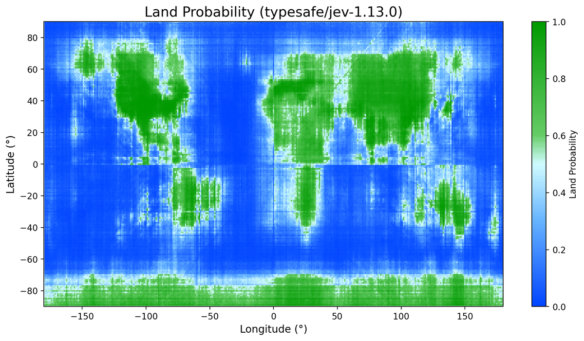 arithmoquine's tweet photo. remember this old post of mine? Tried it with Jev---it seems to have a grasp of the globe on par with some of the best models a year ago

due to the architecture &amp; low cost, it was also feasible to extract a labeled map of continents and countries. lots of interesting details https://t.co/nVDV3MGYHb