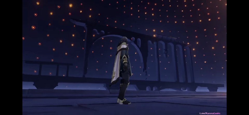 sphwwe11383's tweet photo. 7.2 leak warning ⚠️⚠️⚠️⚠️⚠️

It’s said that the music playing in this scene is Celestia’s music, and this seems to be Phanes’s divine throne (?)

But it doesn’t really look like a throne—it looks more like a council chamber or something… https://t.co/zAkoD2qC5K