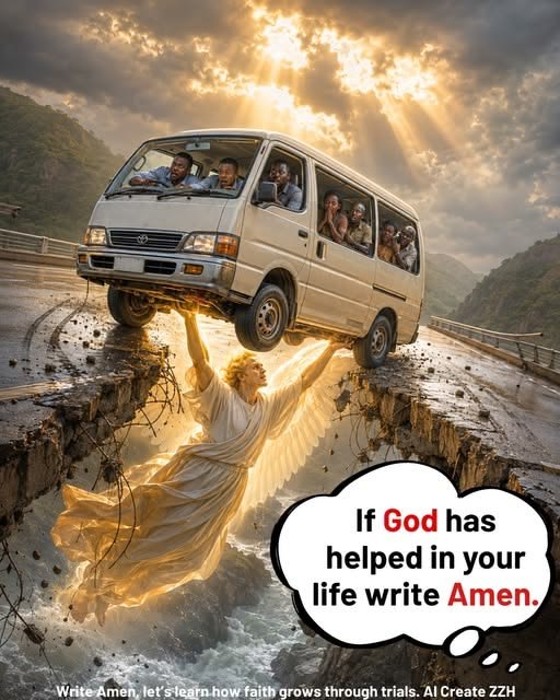 GodsGracell7's tweet photo. This is how GOD is saving you from troubles.

You will never be harmed 

A. Amen
B. Ignore https://t.co/mQ4gygcdAD