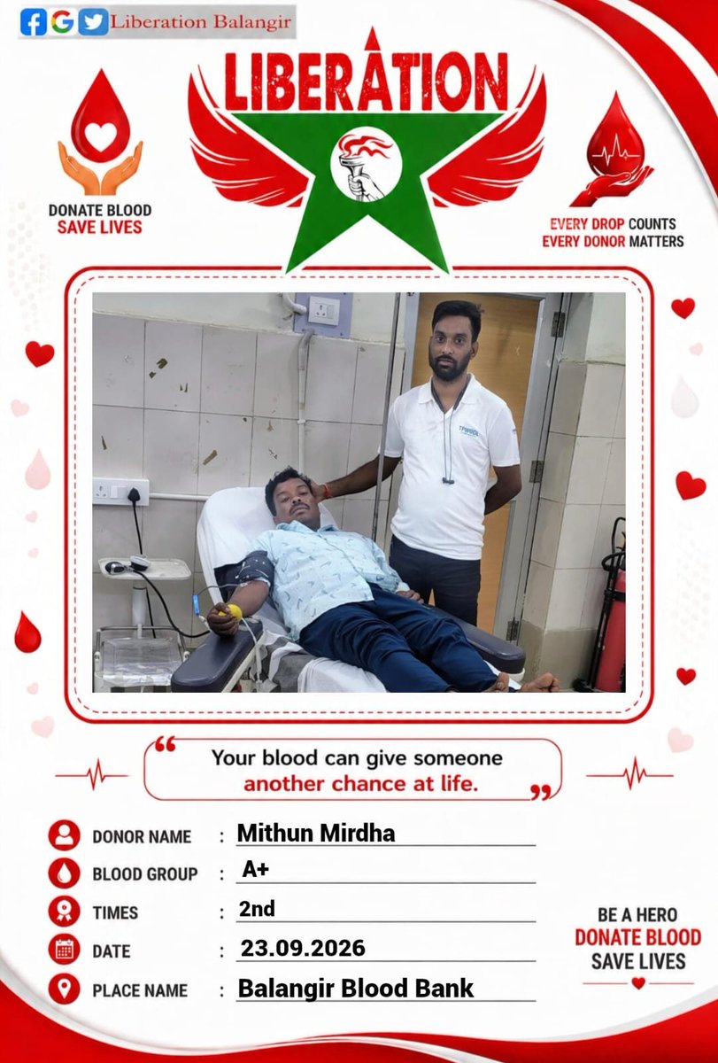 LBalangir's tweet photo. " Every life is precious for us " Liberation  24*7 for People 
@CMO_Odisha @HFWOdisha @CollectorBgr @DeoKalikesh @MahalingMukesh @SecyChief https://t.co/1fEaOf2yuh
