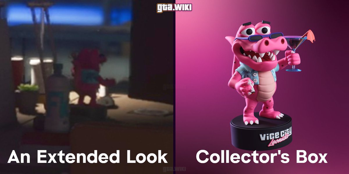 GTAWikiOfficial's tweet photo. The new Macca the Gator collector's figure can be seen in An Extended Look.

#GTAVI https://t.co/sh8BU5wWAI