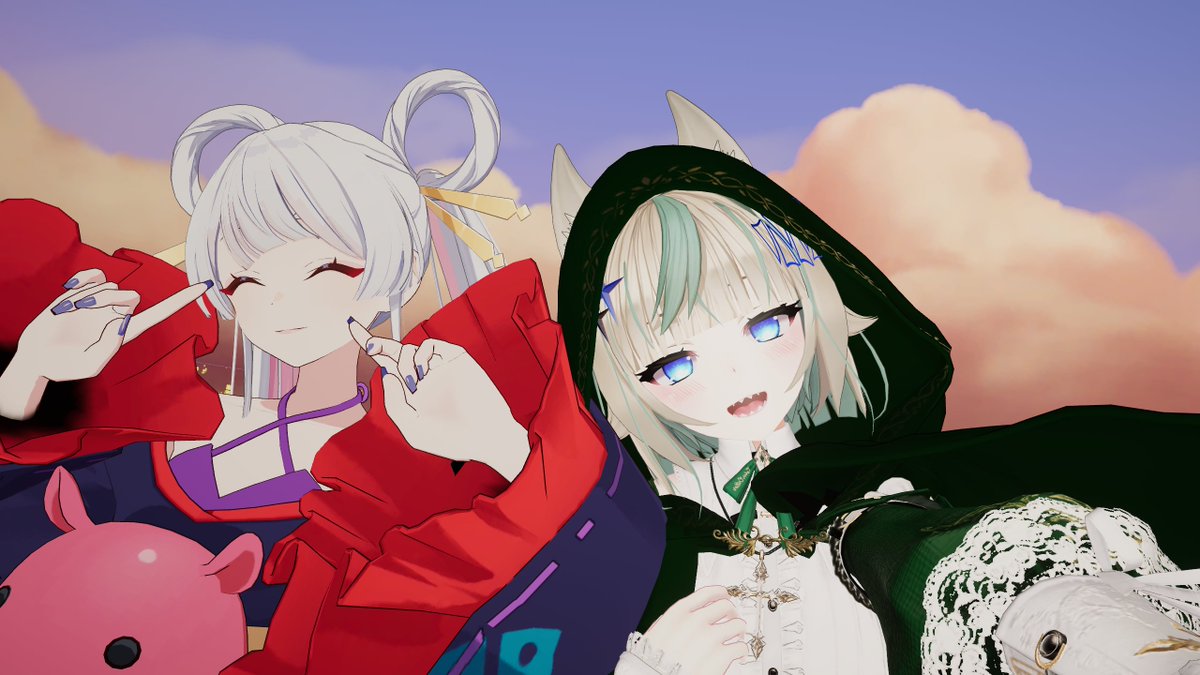 LuniaLupus's tweet photo. VRChatの超かぐや姫の
チュートリアルワールド遊んできた！
#VRChat https://t.co/0zm2Zyk17h