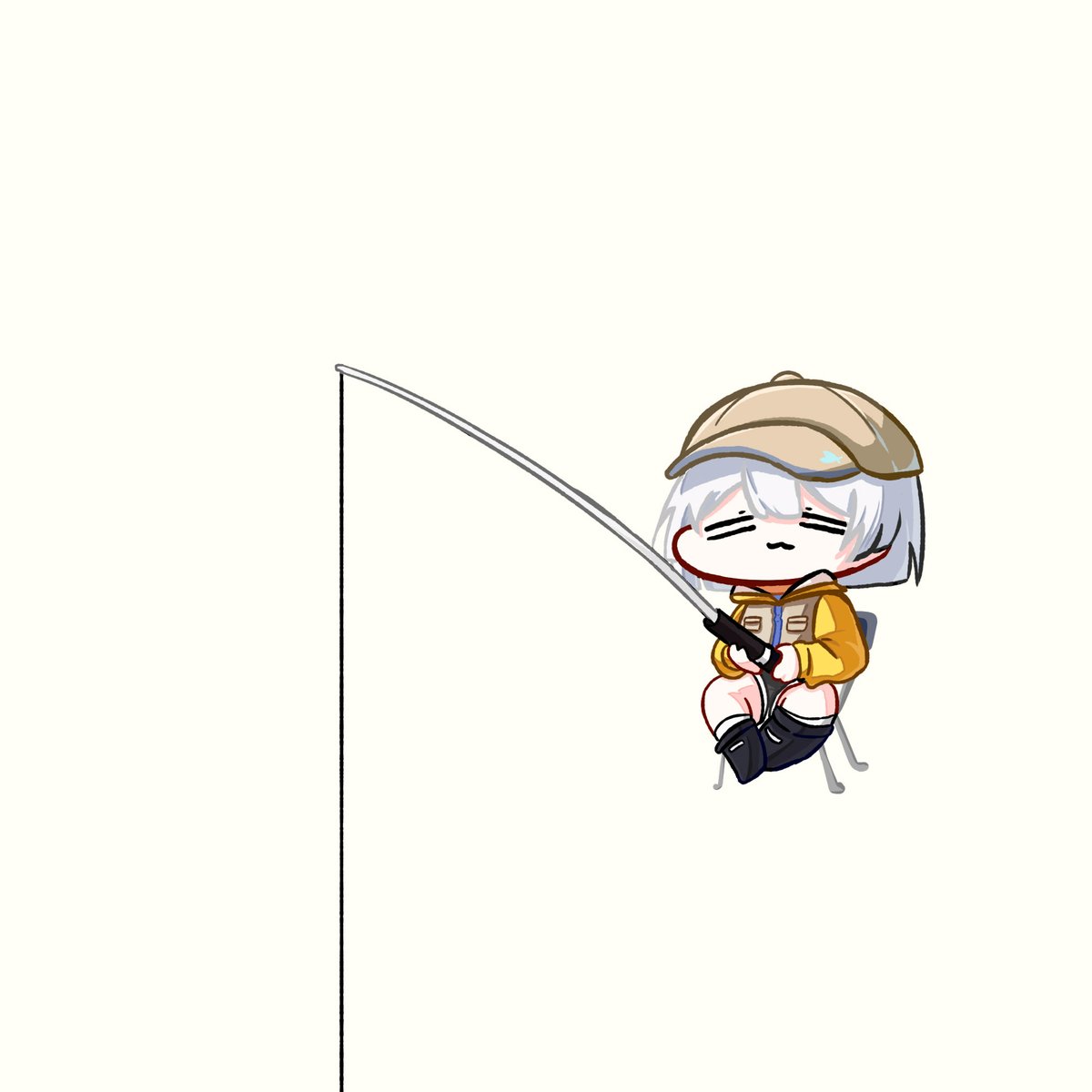 Geumeay's tweet photo. 하얀 고양이 낚시
#트릭컬 #Trickal https://t.co/UkchWxzvhz