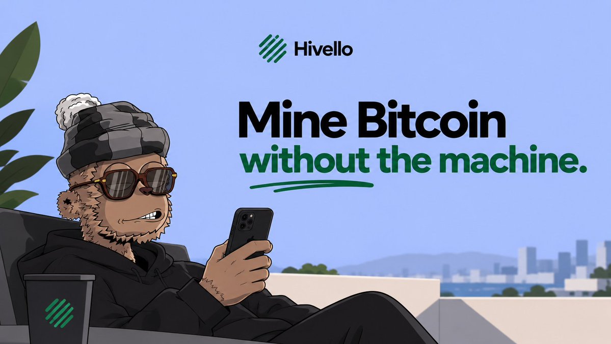 Damian__web's tweet photo. I'm 100% most of you guys don't know how bitcoin mining usually works

so here is it 

> you buy a machine
> plug it somewhere with cheap power
> then wait for it to produce bitcoin

most people never do that because the setup is expensive and stressful

@HivelloOfficial just made the mining part live without you owning the machine

you take a share of hashrate on miners they run

the bitcoin it produces gets sent to your own wallet weekly

they’re also planning GPU / AI compute next, same idea

$HVLO is the token they want people to use across the platform as those products grow

it’s available on Mexc

not saying go ape it, just explaining what they’re actually building.