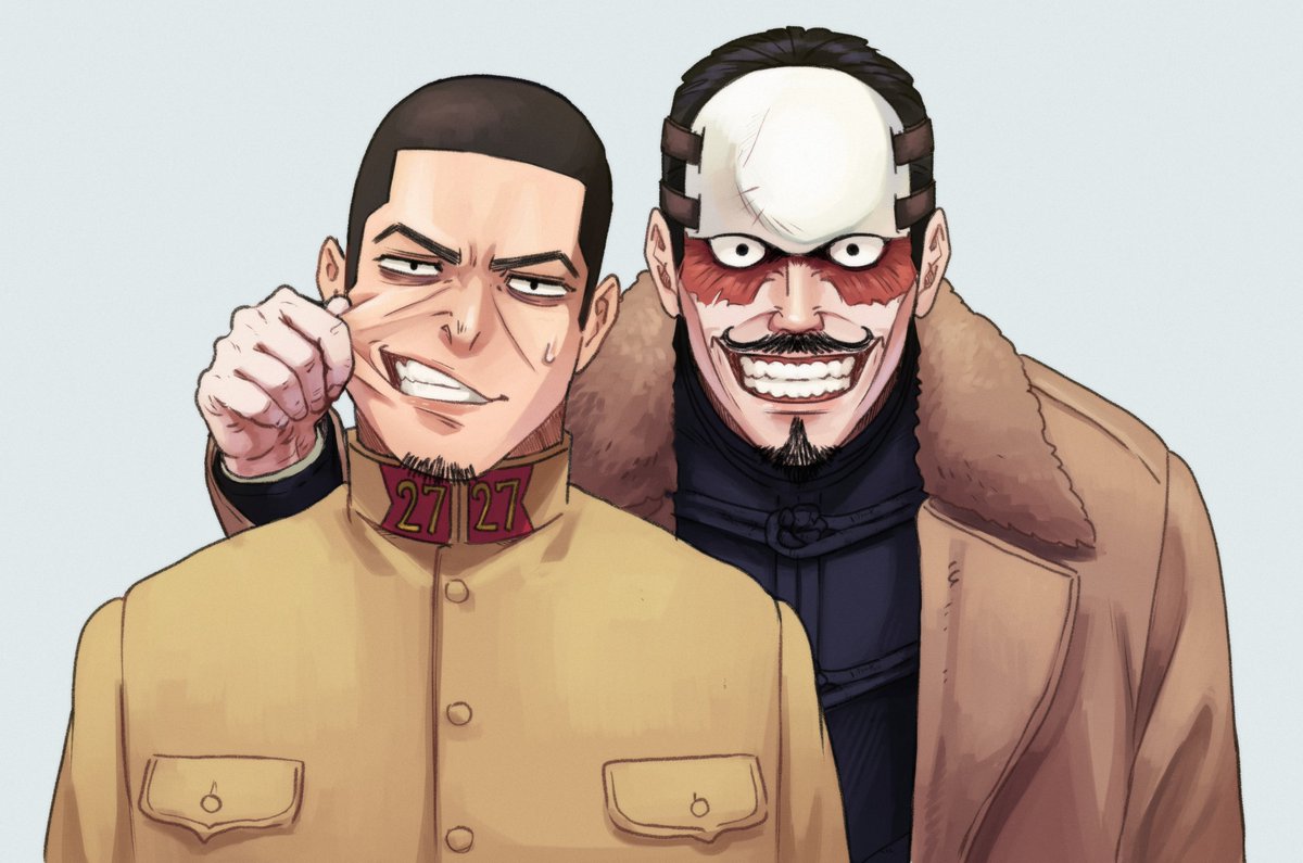 farisaki's tweet photo. Smile!😊

#goldenkamuy https://t.co/hWKKjWZR05
