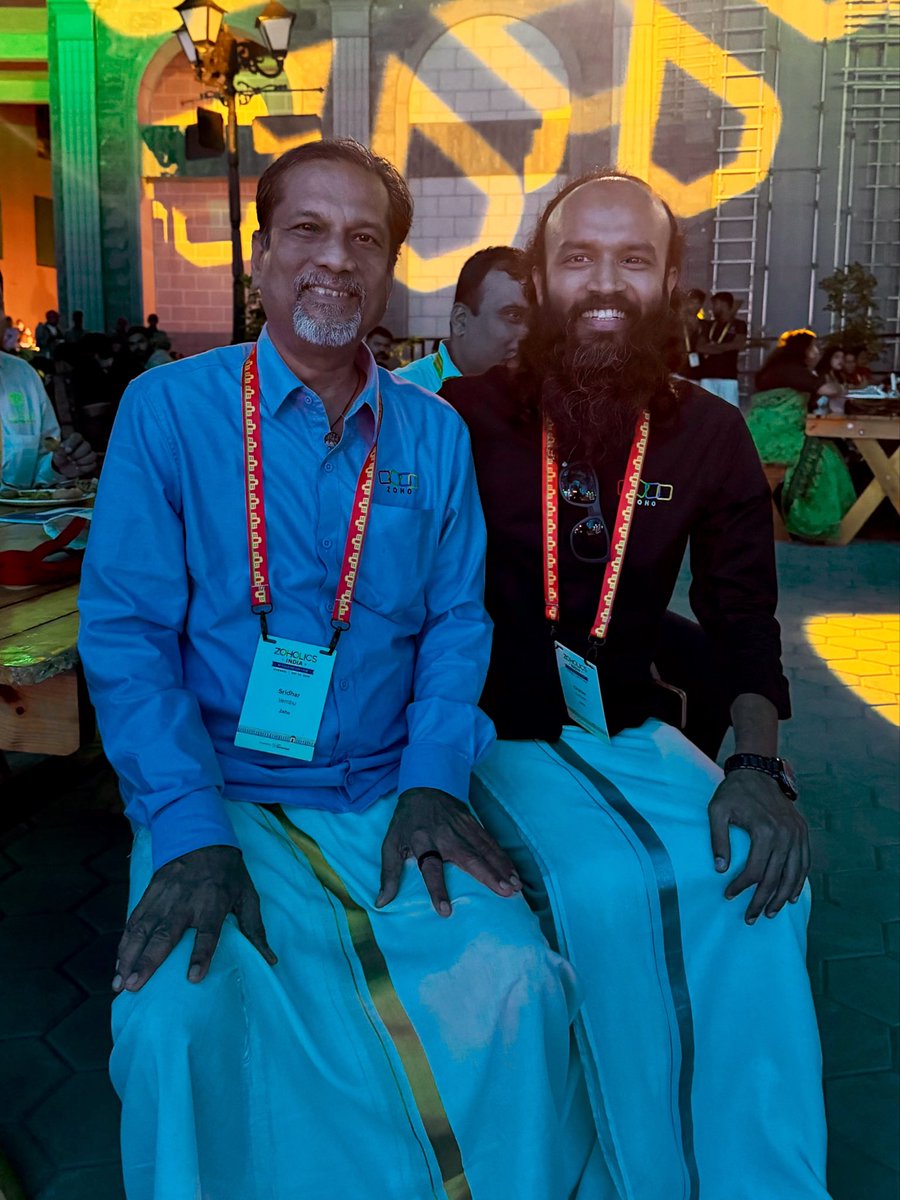 chalshr's tweet photo. @Zoholics India 2026 @ Singara #Chennai 💛 Milestone Edition🔥

30 Glorious Years🎶
Chief Scientist @svembu Avargal 💐

Locally Rooted 🪾
Globally Connected 📲

@Zoho @ZohoPeople
#MadeInIndia 🇮🇳
#MadeForTheWorld 🌎
#Zoho #GoZoho #ItTakesTime
#ZoholicsIndia2026 ❤️💚💙💛 https://t.co/L4lU3izhQ8