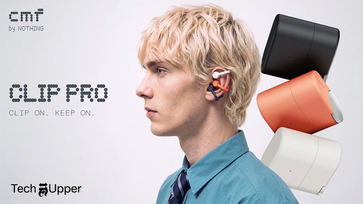 jokermaster619's tweet photo. Nothing Thailand เตรียมส่งไลน์อัปหูฟัง CMF by Nothing ซีรีส์ใหม่ CMF Clip Pro, CMF Buds Neo และ CMF Buds Pro 2 บุกตลาดไทย 29 ก.ย. 69
.
https://t.co/qAfCdiN4ou
.
หูฟังดีไซน์โดดเด่น พร้อมพลังเสียงที่ไม่ธรรมดา ใครสนใจรอกันได้เลยครับ^^
.
#Nothing #NothingThailand #CMFbyNothing https://t.co/hGrxUyNPMH