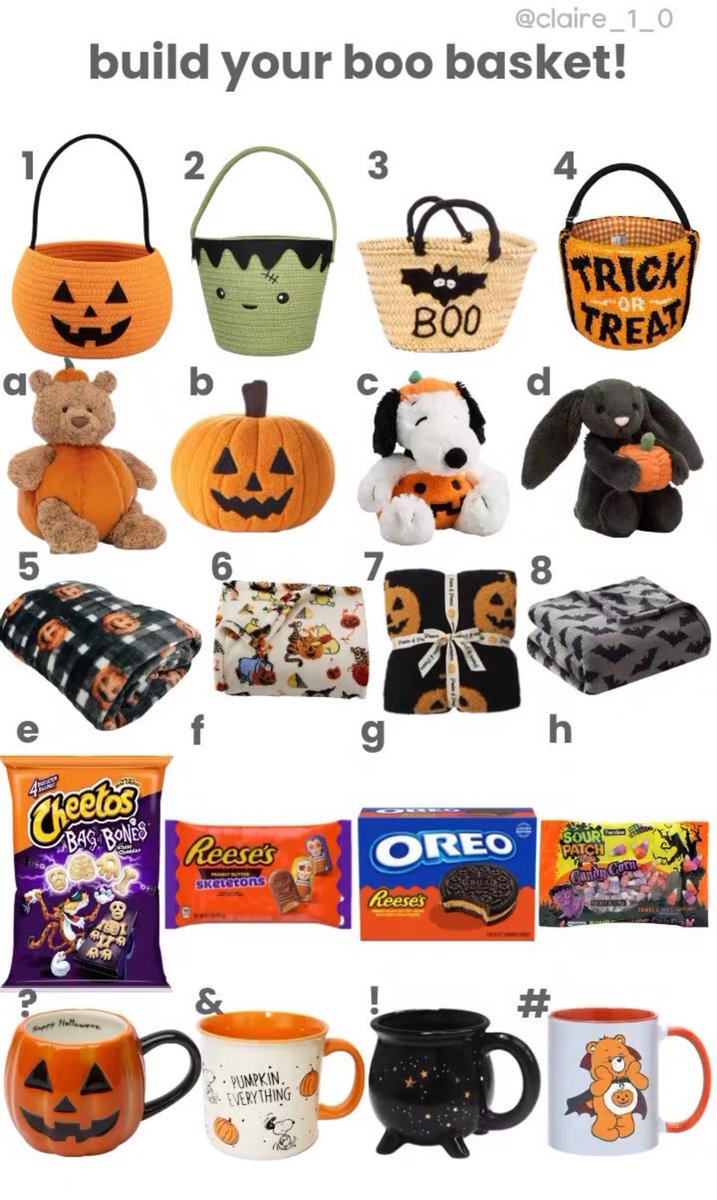 postpantheress's tweet photo. whats in everyone’s boo basket 🦇 https://t.co/WRlAHWo29x