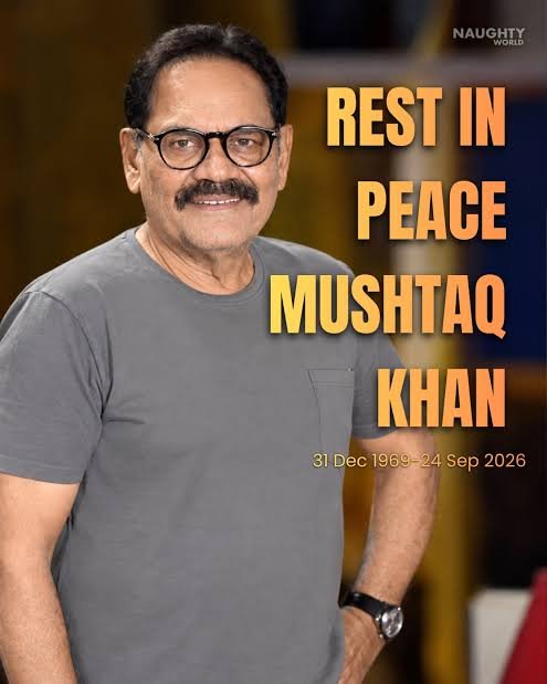 crazzy563's tweet photo. Heartbreaking news 💔

Veteran actor Mushtaq Khan is no more. He passed away at the age of 56 after battling cancer. His unforgettable performances in welcome 

The screen may have lost a wonderful artist, but his memories and characters will live forever. 🕊️

Rest in peace sir https://t.co/uIOYNRjBTK