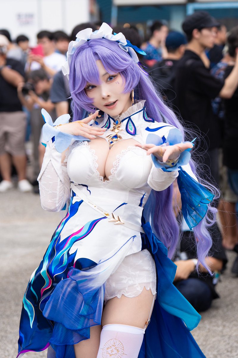 TOKIver2's tweet photo. 2026/08/22 FF47 Day2
鳴潮：カンタレラ·フィサリア
レイヤー：シスルさん

撮影ありがとうございます！

#シスル
#シス姉 https://t.co/YvMhwupebe