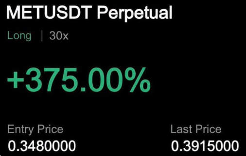 chan21p's tweet photo. $MET ALL TP DONE ✅

Click on the link to join our free premium trading group 👉https://t.co/XTITJ9P1rN

$Btc $eth $sol $bnb #Signal #Crypto #Trading https://t.co/2FMJvuqO0j