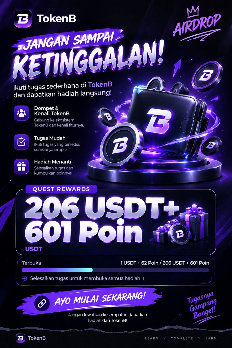 CoinLoot_CLONE's tweet photo. π₯ TOKENB AIRDROP IS LIVE! π
#Airdrop #CryptoAirdrop #TokenB #Crypto #Cryptocurrency #Web3 #DeFi #Blockchain #CryptoCommunity #AirdropCrypto #FreeCrypto #Token #Web3Community #CryptoRewards #AirdropHunt https://t.co/Xt0CIvfcHm