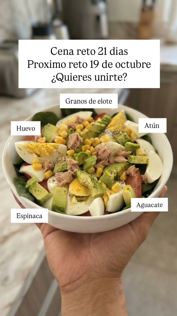 NutriologoGiron's tweet photo. Cena reto 21 dias https://t.co/O2Mp6VbhsG