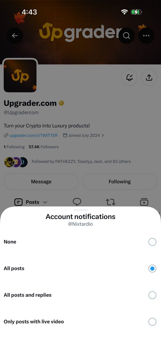 Nixtardio's tweet photo. @elfanta_ @Upgradercom @avaxmethead 

Thank you for the chance 🙏🏾 https://t.co/rb8SHpGSUi