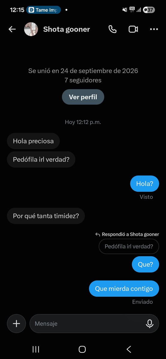 Keflassjsexy214's tweet photo. Bueno iba a empezar el dia bien pero me encuentro con este tipo y me da asco porfabor dejen de seguirlo y reporten su cuenta... https://t.co/PrKROm1xY7