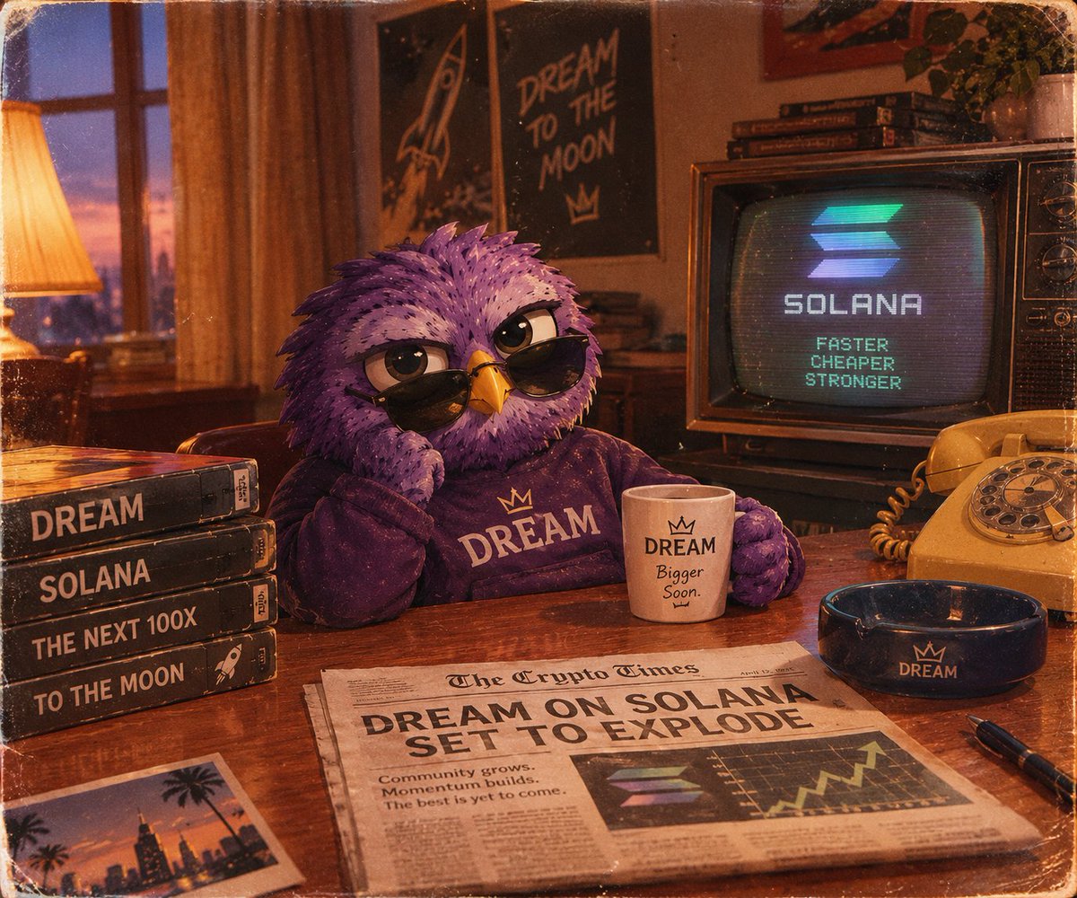 etukudo68370's tweet photo. @0x_Pr0mise I'm bullish on @DreamCoinsSol 
Night owl grinders that don't sleep on the mission 
Preparing for launch that's coming soon! https://t.co/FzEORatHcX
