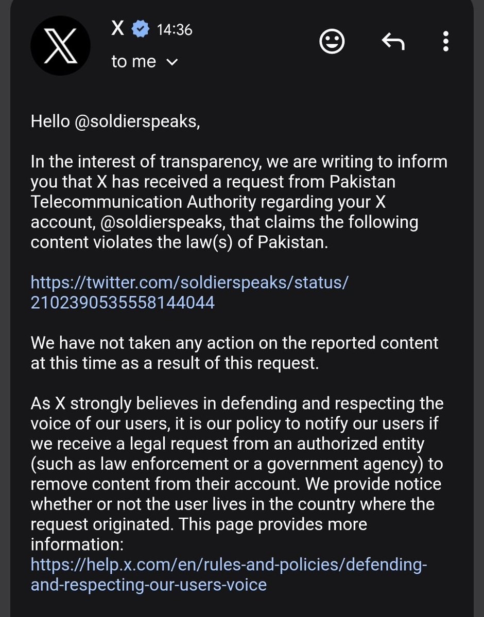 soldierspeaks's tweet photo. Just Fuck Off Asim "Yazeed" Munir

Thank you @X @elonmusk for standing up for the freedom of expression. https://t.co/geISD9BxCw
