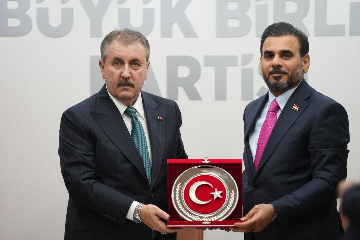 bbpgenelmerkez's tweet photo. Sayın Genel Başkanımız Mustafa Destici, Irak El Hikmet Hareketi Parlamento Grubu heyetini Genel Merkezimizde ağırladı.

Nazik ziyaretleri dolayısıyla Irak El Hikmet Hareketi Parlamento Grubu heyetine teşekkür ediyoruz. https://t.co/23BFy3wsGg