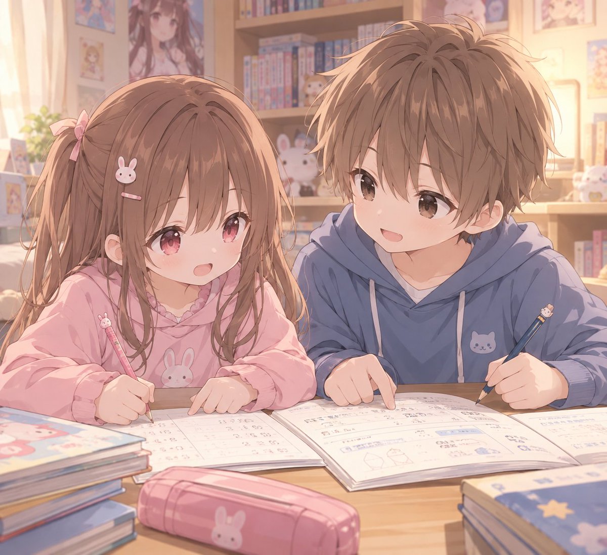 MinaseRin819's tweet photo. そういえば、私と見沢君は幼なじみなの。お隣さん同士だよ。両親が仕事で忙しい時、よく見沢君の家でご飯を食べたり、一緒に宿題をしたりしてた🧐

#MiraiMind
#幼なじみカップル https://t.co/MA5iusHFv9