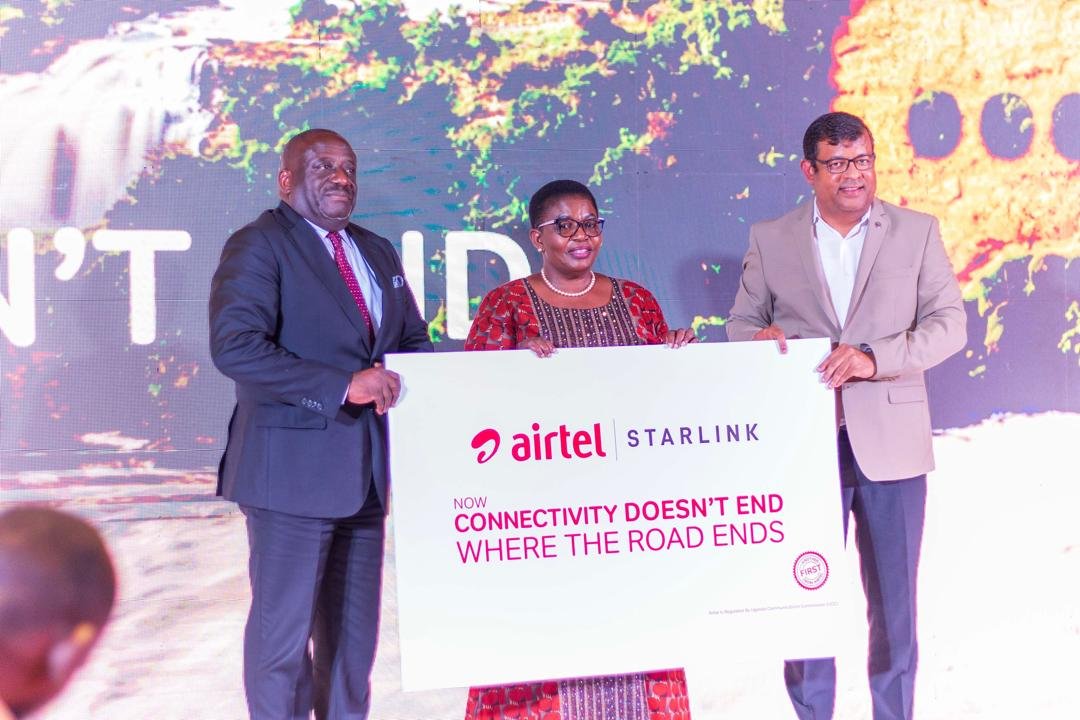 UCC_Official's tweet photo. Today, @UCC_Official joined the Minister of ICT & National Guidance, @JustineLumumba and @Airtel_Ug for the launch of the Airtel-Starlink partnership.
By enabling infrastructure sharing & the use of satellite technology, this collaboration has the potential to strengthen connectivity and support service expansion to hard-to-reach, unserved and underserved areas across Uganda.
@UCC_Official continues to promote an enabling regulatory environment that supports innovation, investment, promotes quality of service and protects the interests of consumers.
@UCC_ED
@ConsumerUCC
@MoICT_Ug
#DigitalTransformation #ConnectedUganda2030