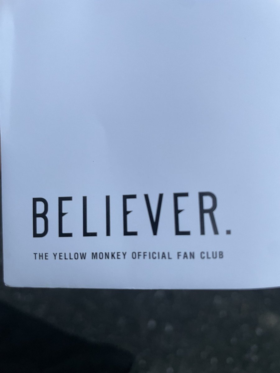 emikoba's tweet photo. 届きました、会員継続特典ピンバッジ

今年の超可愛い💛

#BELIEVER.
#THEYELLOWMONKEY https://t.co/AJtzRgkG6T