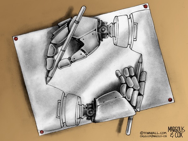 ablueview's tweet photo. 🧵 Pick Your Preferred AI Predictor: #AIJobLoss, #AIApocalypse or #AINirvana?

The first cartoon, where AI is reproducing itself, is called out in my plea to Name an (AI) Thing a (Plain English) Thing:
https://t.co/B0WrDwP1lK
3/3 https://t.co/78xxGyH00L
