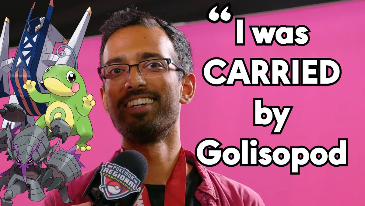 adisubra's tweet photo. The Golisopod team report is out! The paste and replica are in the video if you want to try the team out, along with how the team was built, what the spreads do, and what my gameplans looked like. Check it out, link below 👇👇 https://t.co/gKZ2akKcvj