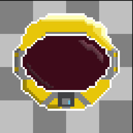 Fojaku_sol's tweet photo. im stuck in this hazmat head borders , and glasses , any ideas on how to make it animated #pixelartㅤ https://t.co/G3Hu3EGsDi