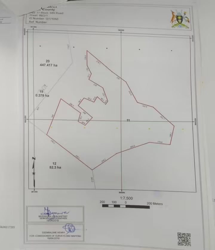 ewaffeproperty's tweet photo. 2.57 Sq Miles of virgin freehold land (Block 685, Plots 6-8) F
●    ​ *The Price:* UGX 7M per acre (Fixed)
●    ​🎁 *INSTANT ROI BONUS:* 300 Acres of mature eucalyptus timber ready to harvest!
LOCATION : MASAKA
 Whatsapp or Call +256743245710 https://t.co/fG0s2MImd6