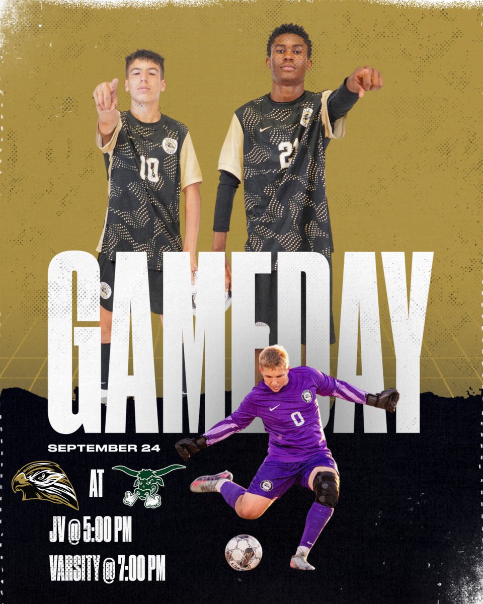 HoraceHSSoccer's tweet photo. 🦅⚔️ MATCHDAY ⚔️🦅

The Hawks hit the road tonight for an EDC battle against the WFHS Packers.
🕔 JV | 5:00 PM
🕖 Varsity | 7:00 PM

Bring the energy. Trust the work. Compete for each other.
#HawkPride #OneFlight #HoraceHawksSoccer https://t.co/hJA7I0aysp