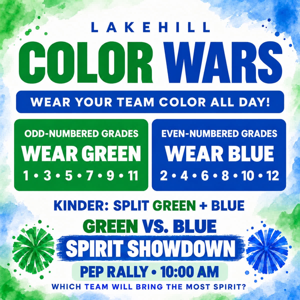 AthleticsLPS's tweet photo. The countdown is ON! ⚔️  
Tomorrow's the day! See you Tailgate  😤 🫵

#LPS | #Warriors | #CompeteWithHeart https://t.co/ojC6xhoFRS
