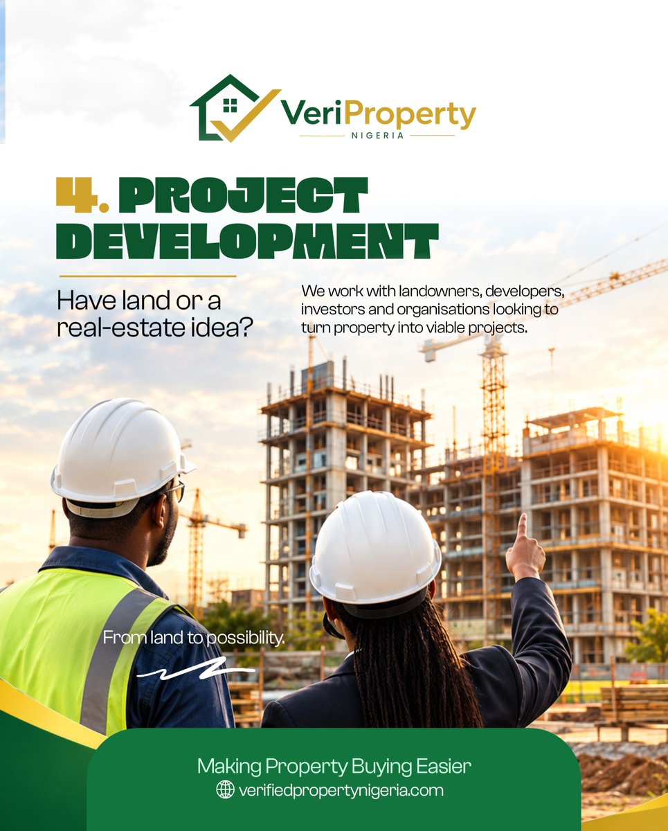 veripropertyng's tweet photo. From property sourcing and sales to property marketing, investment opportunities, project development and our growing Realtor network, we’re building a real-estate company around more than transactions.

And technology is helping us build what comes next. https://t.co/vIwciL8pOQ