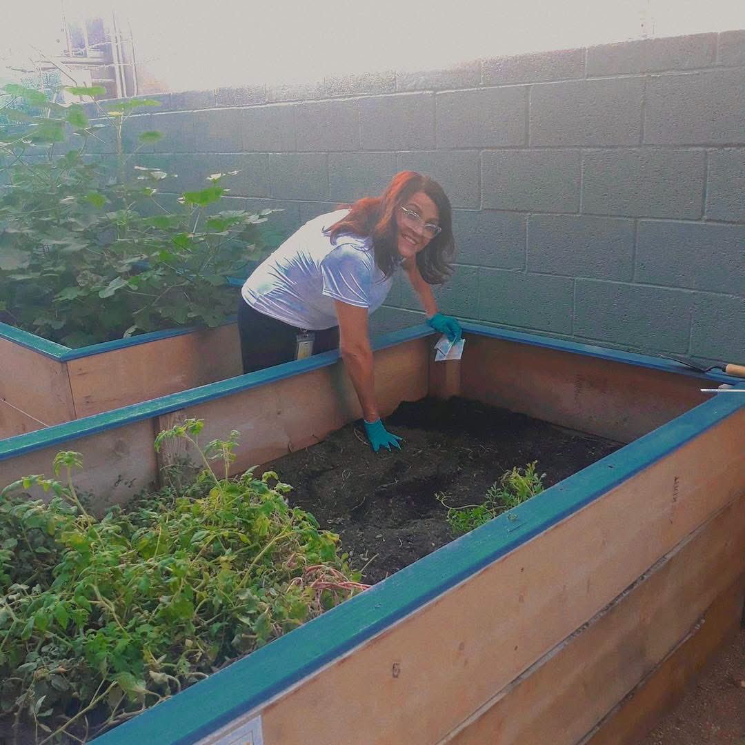 ForRecovery's tweet photo. 🫛🍅🥕🌻Throwback to garden club in the springtime. We almost forgot about all the fruits and veggies we can grow before the summer heat set in! It's almost time for us to replant, any suggestions on what we should grow next?

 #veganrecipes #Summer2026 #UnitedHealthcare #gardenclub #gardener #gardening  #veggies #growth #SouthernNevada #MentalHealth #Nevada #NV #VegasLocals #sober #sobriety #PeerSupport  #recovertogether #LasVegasLocals #SoberSocial #wedorecover #collective #SocialCapital #ODAAT #recoverycommunity #clubhouse #recovery #RecoveryPosse  #throwback #ThrowbackThursday #ForRecovery