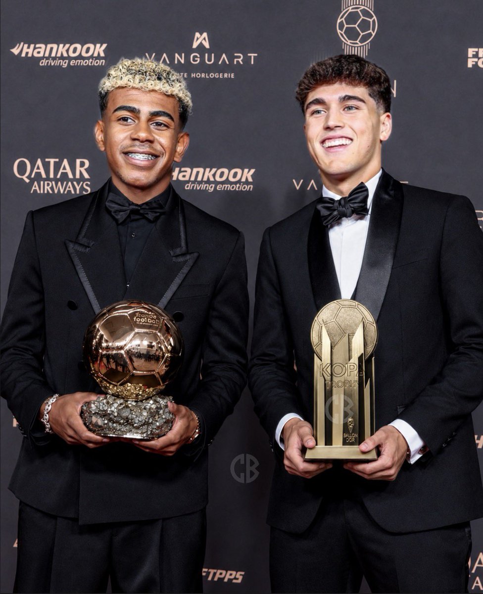CubarsiXtra_'s tweet photo. 🚨🗣️ Lamine Yamal : « Pour moi, Cubarsí a été le meilleur jeune joueur de la Coupe du monde. Le trophée Kopa du Ballon d’Or doit aussi lui revenir. Quand je l’ai remporté pour la première fois, j’ai dit que le prochain serait pour lui.

Et, si par un concours de circonstances il ne le gagne pas, ce qui me semblerait assez étrange, je le lui donnerais. » 🤩❤️