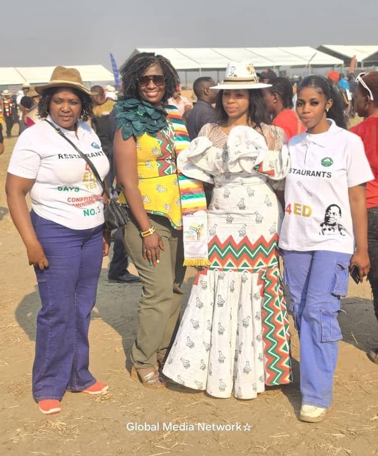 Asakheni1's tweet photo. RESTAURANTS 4ED led by National Chair Cde Enhle' at Mvurwi,Mash Central for the MunhumutapaDay2026 Celebrations.
@edmnangagwa https://t.co/WVCT5ERk2L