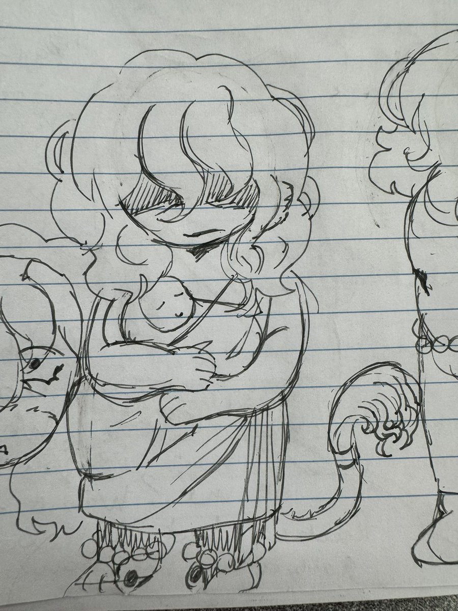 Uglygemspecimen's tweet photo. Rip best character we’re never gonna see on page…you’ll be haunt narrative…maybe idk 🤷 #oc #spoilers https://t.co/7a1UYu5sEs