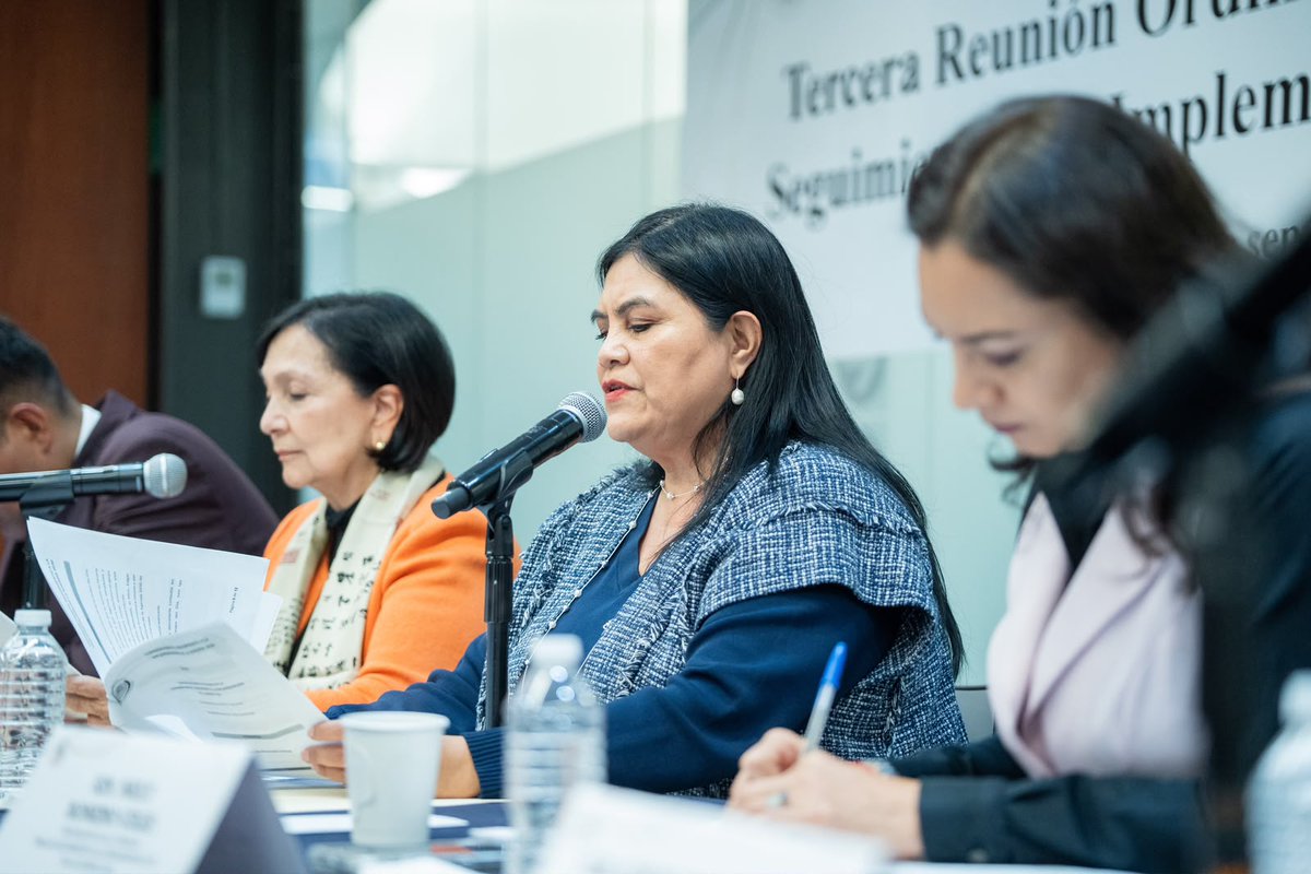 GpeChaviraMX's tweet photo. 🌎 Seguimos trabajando por un futuro más justo, sostenible e incluyente.

Participamos en la Comisión para el Seguimiento a la Implementación de la Agenda 2030, fortaleciendo los esfuerzos para avanzar en los ODS y construir mejores condiciones para todas y todos. https://t.co/Of8VSsvgt2