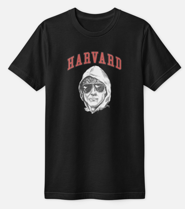 Sun25266's tweet photo. @LifeIsAFilmFest Get your Unabomber x Harvard shirt here: https://t.co/D6iwuhtBrI https://t.co/zUiG9HNT27