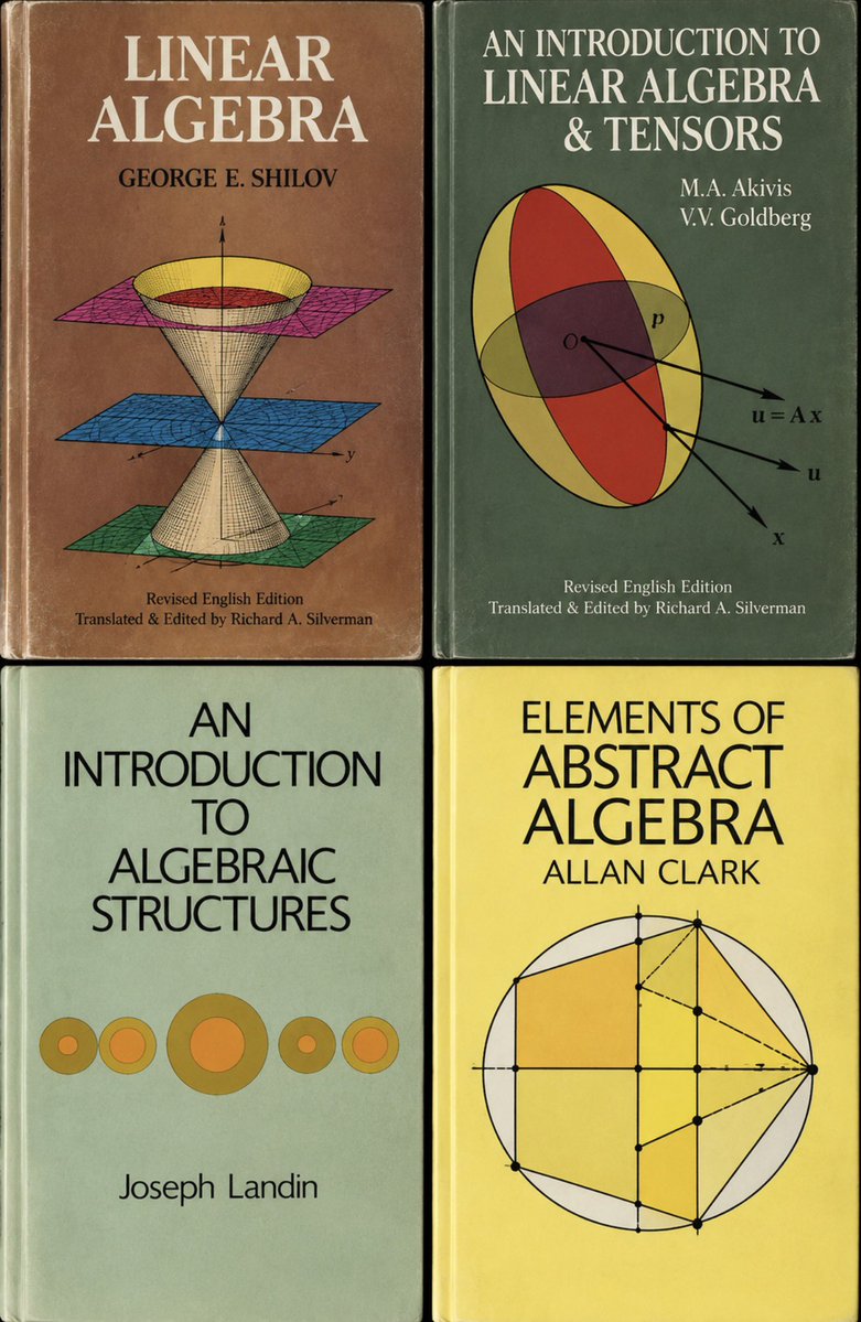 oprydai's tweet photo. books that’ll teach you calculus and algebra https://t.co/kkb0kxit3D